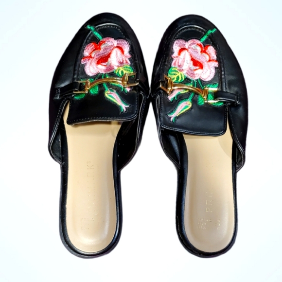 Primark Shoes - Primark Floral Slip On Loafers